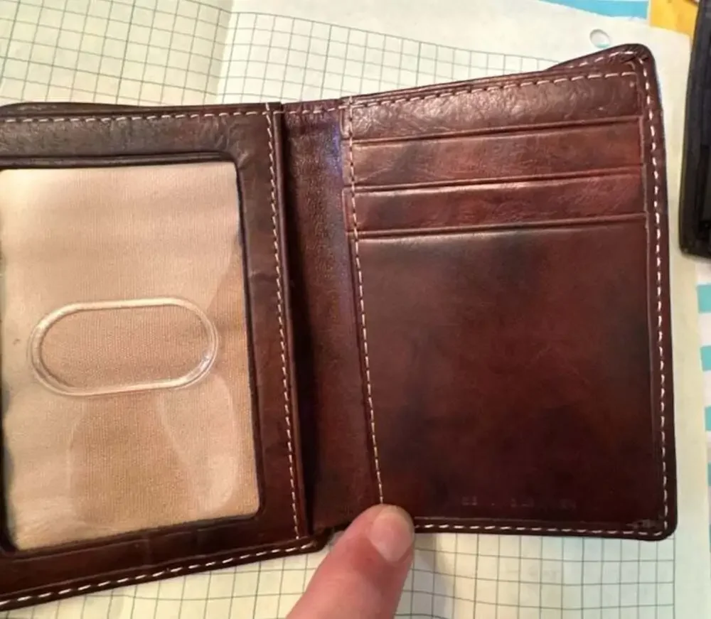 Dockers brown leather